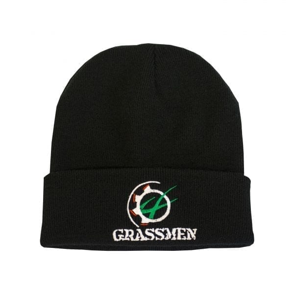 Grassmen Beanie Hat – Black | Farming Products